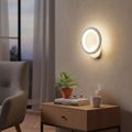 Aplica LED perete rotunda cu lumina ajustabila 18W/1400LM/3000K/4000K/6500K
