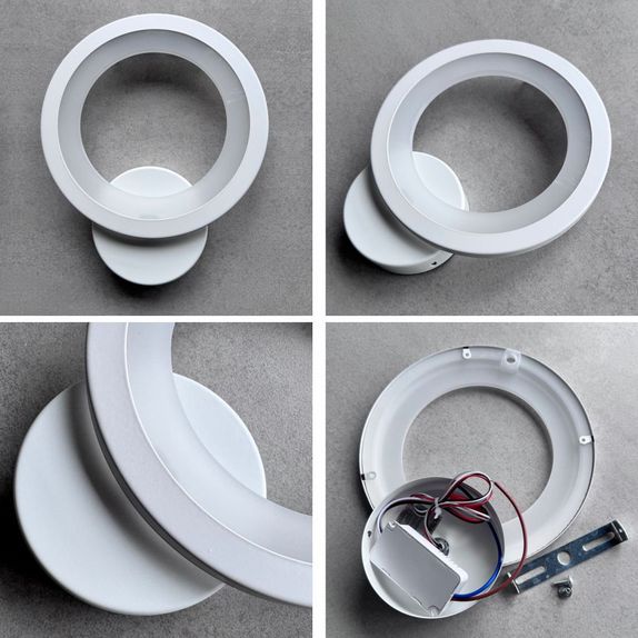 Aplica LED perete rotunda cu lumina ajustabila 18W/1400LM/3000K/4000K/6500K