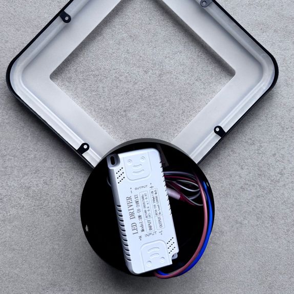 Aplica perete neagra 20W 1600LM 3000K/4000K/6500K