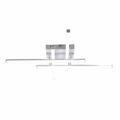 Lustra Led 4 brate neagra AXIS