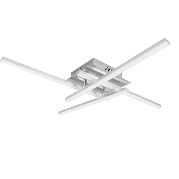 Lustra Led 4 brate neagra AXIS