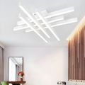 LUSTRA LED AXIS ALB 6 BRATE 90W 8100LM