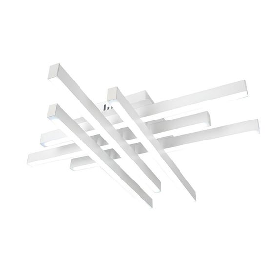 LUSTRA LED AXIS ALB 6 BRATE 90W 8100LM