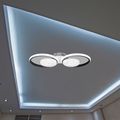 Lustra Led 6 brate Neagra AXIS