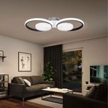LUSTRA LED EDERA 4 CERCURI 60W 5000LM 3000K-6500K