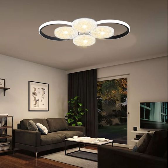 Lustra Led 6 cercuri EDERA