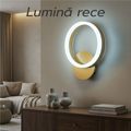 Aplica aurie led perete 18w 200mm 3 culori 3000K/4000K/6500K