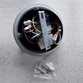 Aplica led perete neagra cu spot 10W 3000K/4000K/6500K