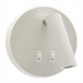 Aplica LED Moderna cu Spot Orientabil, 10W, Design Alb Minimalist