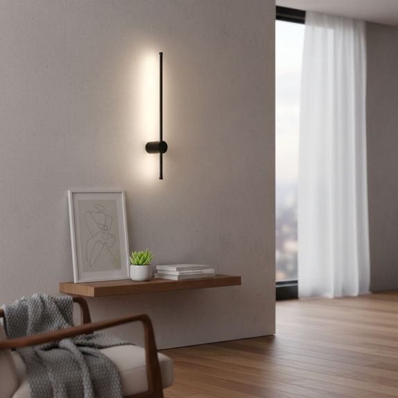 Aplica led neagra 11W IP20 4000K