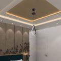 Candelabru led 24W negru 3000K/4000K/6400K