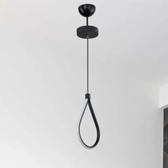Candelabru led 24W negru 3000K/4000K/6400K