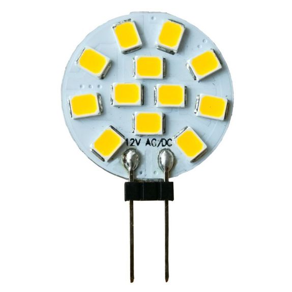 Bec LED G4 2W 12V 64000K Lumina rece