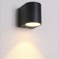 Aplica de exterior , 2x5W, Gu10 lumina calda, IP44