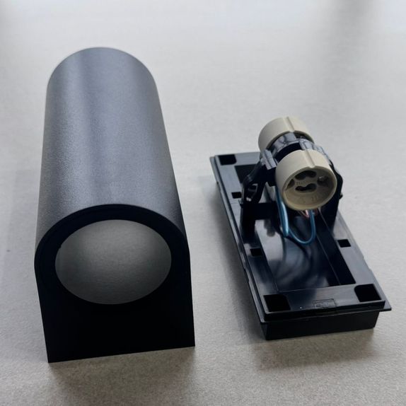 Aplica de exterior , 2x5W, Gu10 lumina calda, IP44