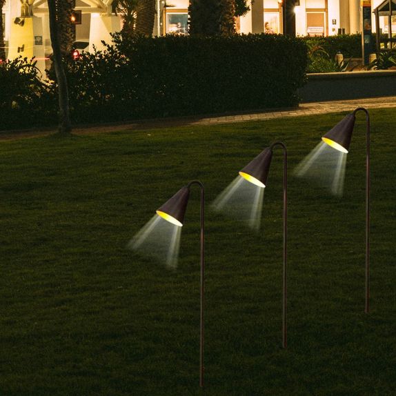 Stalp LED de gradina negru, 970mm D65
