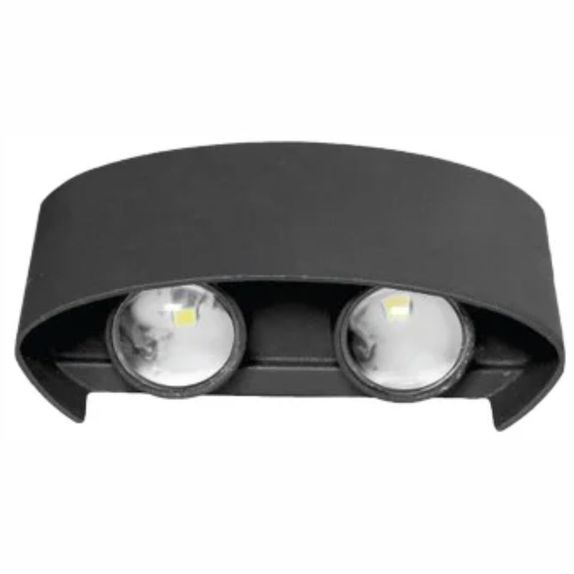 Aplica LED Perete Lumaro 4w 280lm 3000k Negru 120*78*40mm