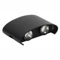 Aplica LED Perete Lumaro 4w 280lm 3000k Negru 120*78*40mm