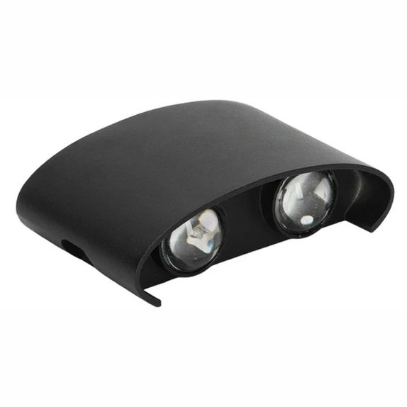 Aplica LED Perete Lumaro 4w 280lm 3000k Negru 120*78*40mm