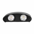 Aplica LED Perete Lumaro 4w 280lm 3000k Negru 120*78*40mm