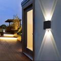 Aplica LED Perete Lumaro 4w 280lm 3000k Negru 120*78*40mm