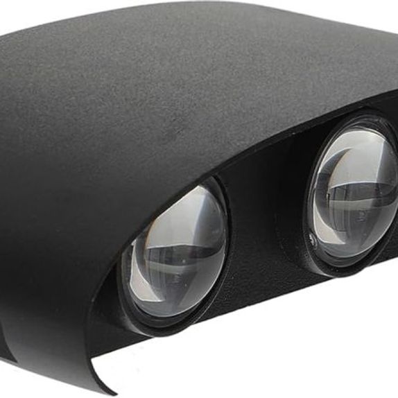 APLICA LED PERETE LUMARO 6 LED-URI NEAGRA