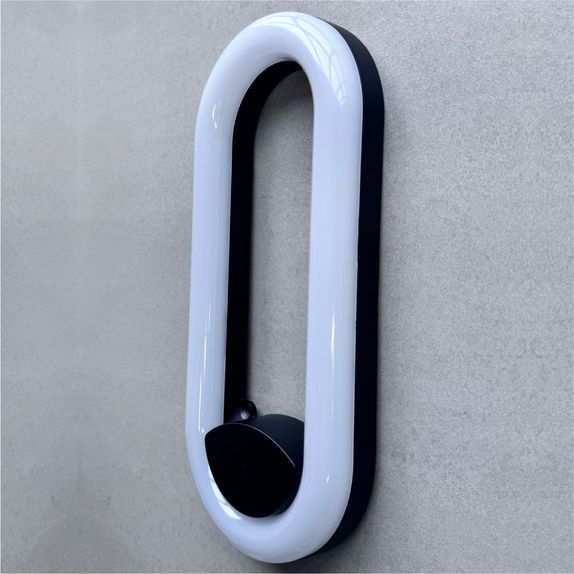 APLICA LED PERETE JADE 12W 950LM 3000K NEGRU