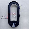 APLICA LED PERETE JADE 12W 950LM 3000K NEGRU