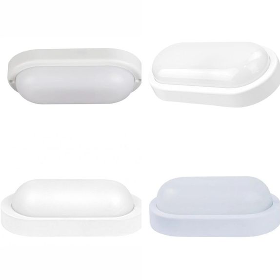 Aplica LED BAT Ovala , cu protectie IP65 ,10W=90W, 4000K, lumina neutra