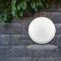 Aplica LED Rotunda de exterior fi180, 12W=100W, 4000K, lumina neutra, cu protectie IP65