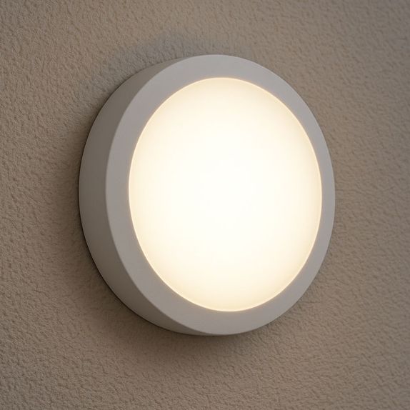 Aplica LED Rotunda de exterior fi180, 12W=100W, 4000K, lumina neutra, cu protectie IP65