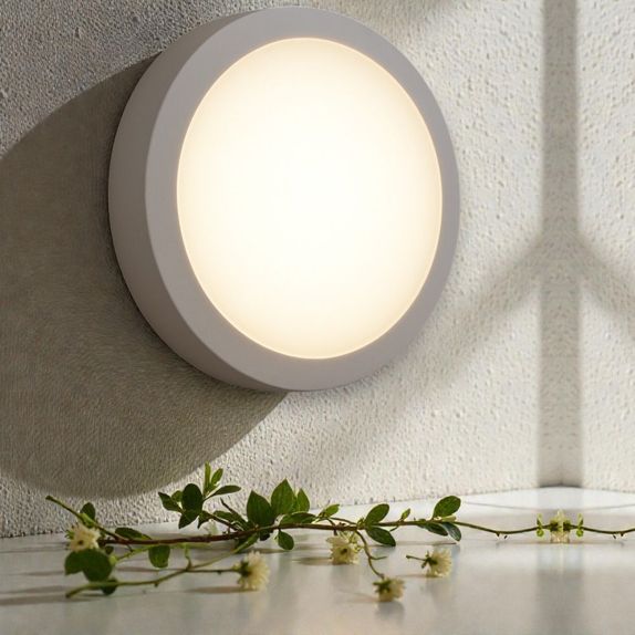 Aplica LED Rotunda de exterior fi180, 12W=100W, 4000K, lumina neutra, cu protectie IP65
