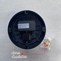 Aplica rotunda de exterior, Ø160mm, 12W=75W, 3000K, lumina calda, IP65