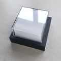 Aplica patrata de exterior, 12W=75W, 3000K, lumina calda, IP65