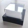 Aplica patrata de exterior, 12W=75W, 3000K, lumina calda, IP65