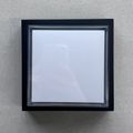 Aplica patrata de exterior, 12W=75W, 3000K, lumina calda, IP65