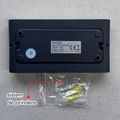 Aplica LED de exterior extra-plata, 12W=75W, 3000K, lumina calda, IP65
