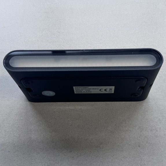 Aplica LED de exterior extra-plata, 12W=75W, 3000K, lumina calda, IP65