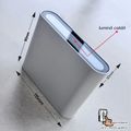 Aplica LED de exterior extra-plata, 6W=40W, 3000K, lumina calda, IP65
