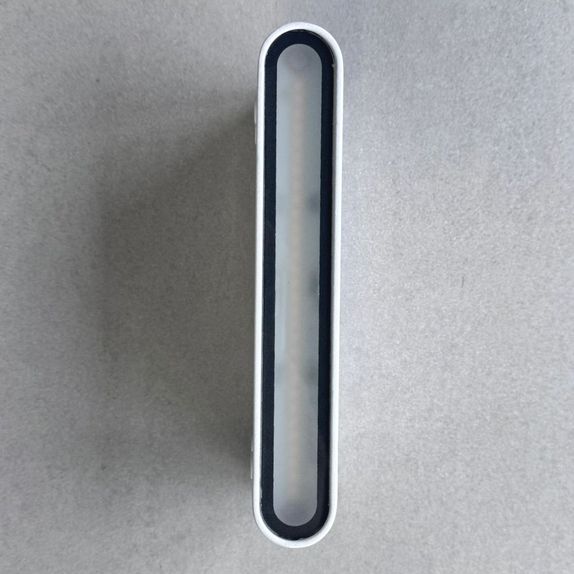 Aplica de exterior extra-plata , 12W=75W, 3000K, lumina calda, IP65