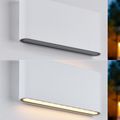 Aplica de exterior extra-plata , 12W=75W, 3000K, lumina calda, IP65