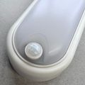Aplica ovala de exterior cu senzor de miscare 360°, 8W=60W, 650Lm, IP65, lumina rece