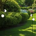 Stalp LED de gradina negru , 164x164x1100mm