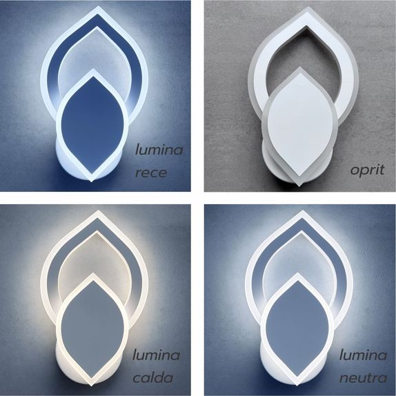 Aplica Perete cu lumina ajustabila 22W/1900LM/3000K/4000K/6500K