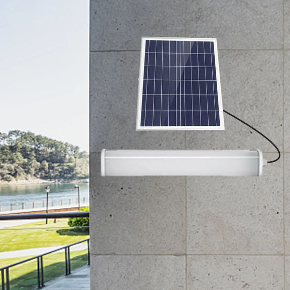 Corp liniar led cu panou solar 6V/15W 600X72X68mm - 60W