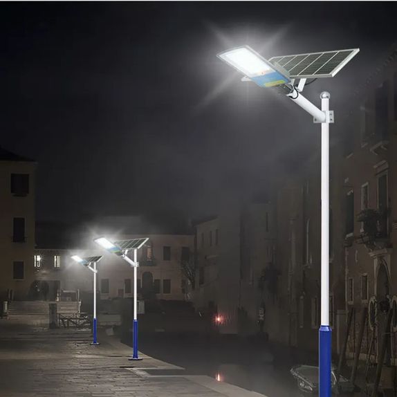 Lampa solara cu panou detasabil 200W Panou Solar Monocristalin si telecomanda 6500k