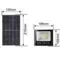 Proiector Solar cu Panou Monocristalin si telecomanda - 25W/6500k