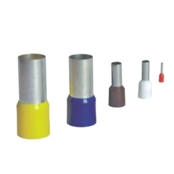 Pini terminali cu izolatie 10mm, set 100buc 