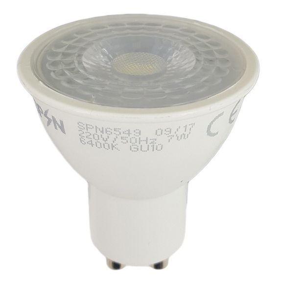 Bec Led Gu10, model R50, 7W=55W, lumina calda
