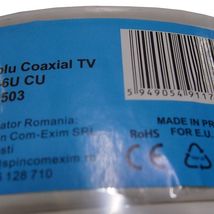Cablu TV Coaxial Rg6 Cupru DL2503
